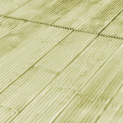 vidaXL 12 ks terasová prkna 1,44 m² 1 m impregnované borové dřevo