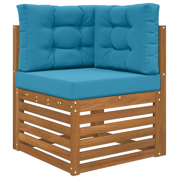 vidaXL Venkovn&iacute; pol&scaron;t&aacute;ř na pohovku 3 pcs Kr&aacute;lovsk&aacute; modr&aacute; Polyester