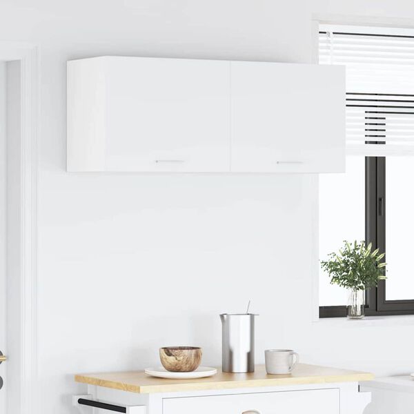 vidaXL Z&aacute;věsn&aacute; skř&iacute;ňka 2 pcs B&iacute;l&aacute; 50 x 31 x 40 cm kompozitn&iacute; dřevo