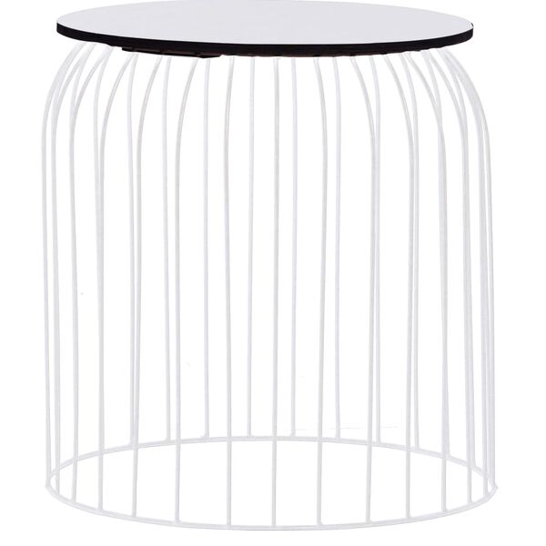 vidaXL Konferenční stolky 3 ks bílé