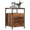 vidaXL Nočn&iacute; stolky 2 ks old wood 44 x 45 x 60 cm kompozitn&iacute; dřevo