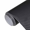 vidaXL F&oacute;lie na auto 2 ks 3D čern&eacute; 100 x 150 cm + 50 x 150 cm