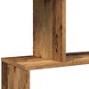 vidaXL Knihovna/děl&iacute;c&iacute; stěna 4patrov&aacute; old wood 70x24x129 cm kompozit