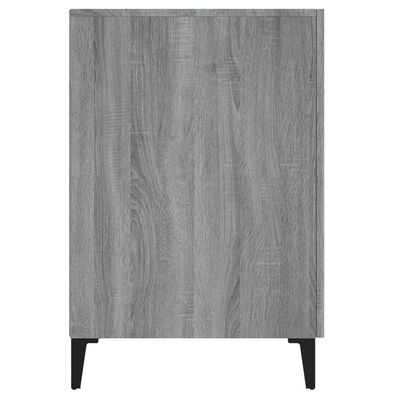 vidaXL Psací stůl šedý sonoma 140 x 50 x 75 cm kompozitní dřevo