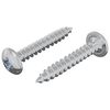 vidaXL Dřevěn&eacute; &scaron;rouby 2 ks Stř&iacute;brn&aacute; M4 x 25 mm Ocel