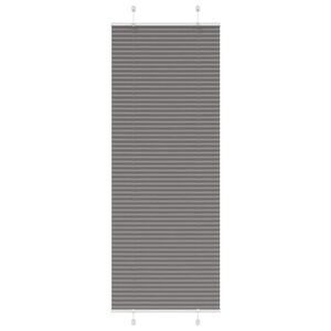 vidaXL Plisovan&aacute; roleta antracitov&aacute; 70x200 cm &Scaron;&iacute;řka l&aacute;tky 69,4 cm