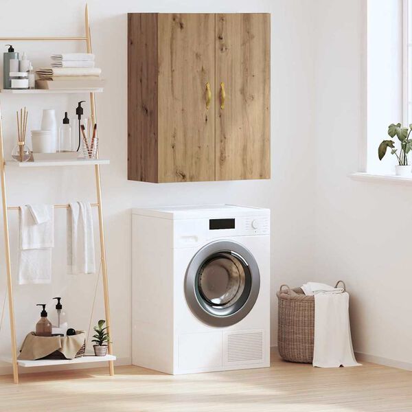 vidaXL N&aacute;stěnn&aacute; skř&iacute;ňka N&aacute;stěnn&yacute; Artisanov&yacute; dub 69,5 x 34 x 90 cm