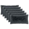 vidaXL Povlak na pol&scaron;t&aacute;ř 6 pcs HEERLEN Antracitov&aacute; 40 x 80 cm