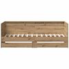 vidaXL Daybed s čelo Artisanový dub 75 x 190 cm kompozitní dřevo