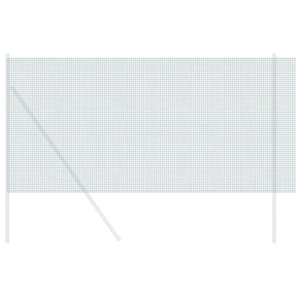 vidaXL Svařovaný drátěný plot Zelená 1.2 x 50 m Ocel