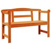 vidaXL Venkovn&iacute; lavice 2 -Seater 119 x 44 x 76 cm Masivn&iacute; borov&eacute; dřevo