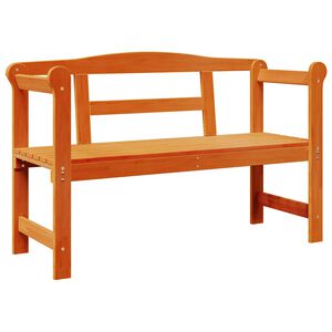 vidaXL Venkovn&iacute; lavice 2 -Seater 119 x 44 x 76 cm Masivn&iacute; borov&eacute; dřevo