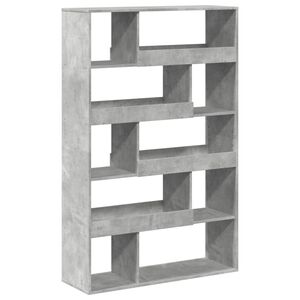 vidaXL Dělic&iacute; stěna betonově &scaron;ed&aacute; 100 x 33 x 156,5 cm kompozitn&iacute; dřevo