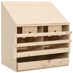 vidaXL Sn&aacute;&scaron;kov&eacute; hn&iacute;zdo 2 boxy 63 x 40 x 65 cm masivn&iacute; borovice
