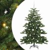 vidaXL Uměl&yacute; Skl&aacute;dac&iacute; V&aacute;nočn&iacute; Strom Zelen&aacute; 150 cm PVC a ocel