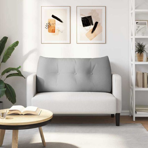 vidaXL Pol&scaron;t&aacute;ř na z&aacute;da Oblačno &scaron;ed&aacute; 100 x 24 x 50 cm textil