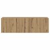 vidaXL Nástěnná TV skříňka dub artisan 100x30x30 cm kompozitní dřevo