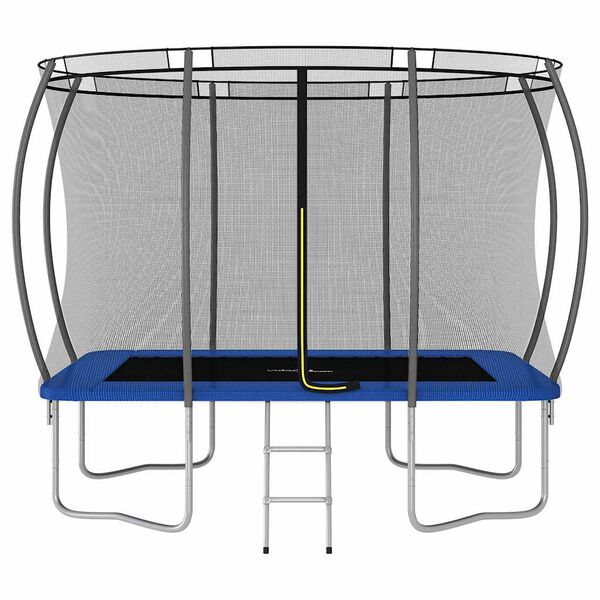 vidaXL Trampol&iacute;na s př&iacute;slu&scaron;enstv&iacute;m obd&eacute;ln&iacute;kov&aacute; 274x183x76 cm 150 kg
