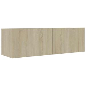vidaXL TV stolek dub sonoma 100x30x30 cm kompozitn&iacute; dřevo