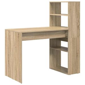 vidaXL Stůl Sonoma dub Kompozitn&iacute; dřevo 113 x 54 x 120 cm
