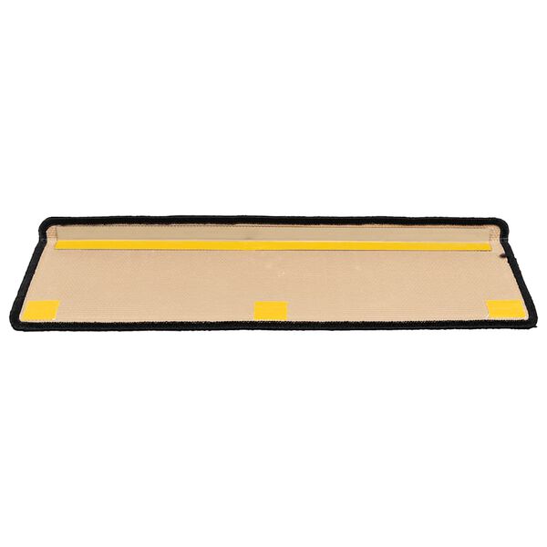 vidaXL N&aacute;&scaron;lapy na schody samolepic&iacute; 5 ks 65x21x4 cm černo&scaron;ed&eacute;