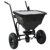 vidaXL Ručně tlačen&eacute; rozmetadlo soli PVC a ocel 106 x 73 x 76 cm 45 l
