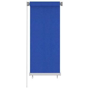 vidaXL Venkovn&iacute; roleta 65 (&Scaron;) x 140 (V) cm modr&aacute; HDPE