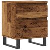vidaXL Nočn&iacute; stolek old wood 40 x 35 x 50 cm kompozitn&iacute; dřevo