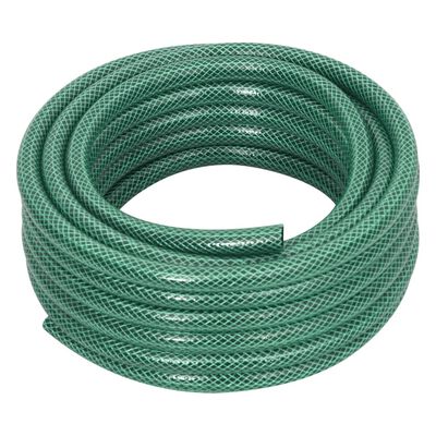 vidaXL Zahradní hadice se sadou koncovek zelená 0,6" 10 m PVC