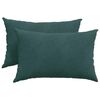 vidaXL Pohovkov&eacute; pol&scaron;t&aacute;ře 2 pcs Tmavě zelen&aacute; 60 x 40 cm