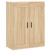 vidaXL Skř&iacute;ň highboard dub sonoma 69,5 x 34 x 180 cm kompozitn&iacute; dřevo