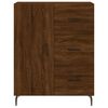 vidaXL Skř&iacute;ň highboard hněd&yacute; dub 69,5 x 34 x 180 cm kompozitn&iacute; dřevo