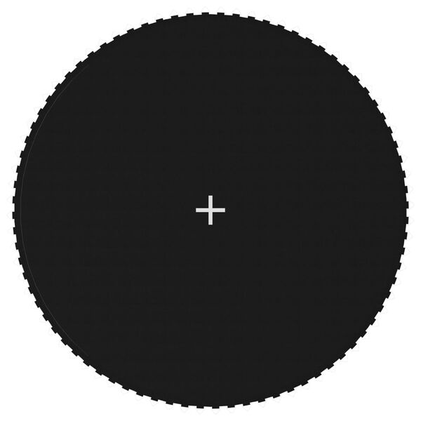 vidaXL Skákací plocha na trampolínu textil černá 4,27 m kulatá