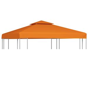 vidaXL N&aacute;hradn&iacute; střecha na alt&aacute;n 310 g/m&sup2; oranžov&aacute; 3 x 3 m