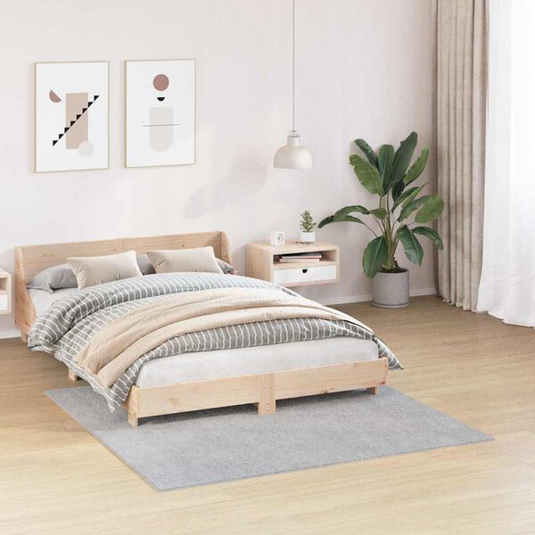 vidaXL Protiskluzov&yacute; Shaggy koberec &Scaron;ed&aacute; 160 x 160 cm PP