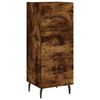vidaXL Skř&iacute;ň highboard kouřov&yacute; dub 34,5 x 34 x 180 cm kompozitn&iacute; dřevo