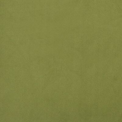 vidaXL Podnožka světle zelená 78 x 56 x 32 cm samet