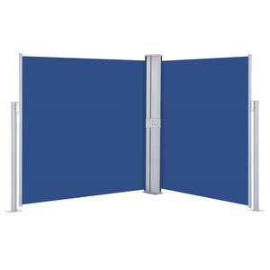 vidaXL Zatahovac&iacute; bočn&iacute; mark&yacute;za / z&aacute;stěna modr&aacute; 160 x 600 cm