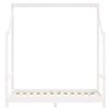 vidaXL Dětská postel bílá 70 x 140 cm masivní borové dřevo