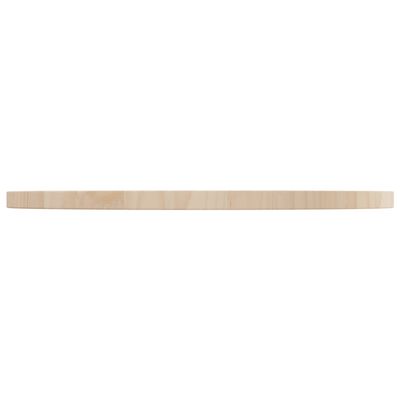 vidaXL Stolní deska Ø 60 x 2,5 cm masivní borové dřevo