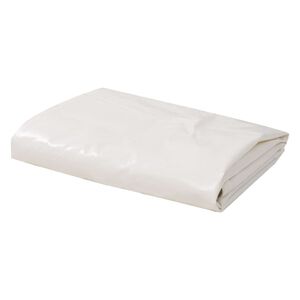 vidaXL Plachta 650 g/m&sup2; 2 x 3 m b&iacute;l&aacute;