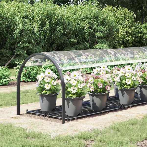 vidaXL Čir&aacute; plachta s oky 1x5 m PVC