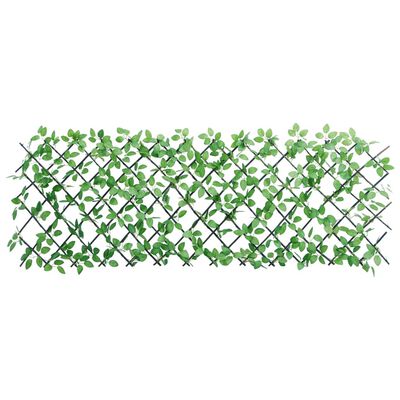 vidaXL Treláže s umělým břečťanem roztahovací zelené 5 ks 180 x 65 cm