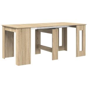 vidaXL J&iacute;deln&iacute; stůl 180 x 85 x 75 cm Kompozitn&iacute; dřevo Dub sonoma