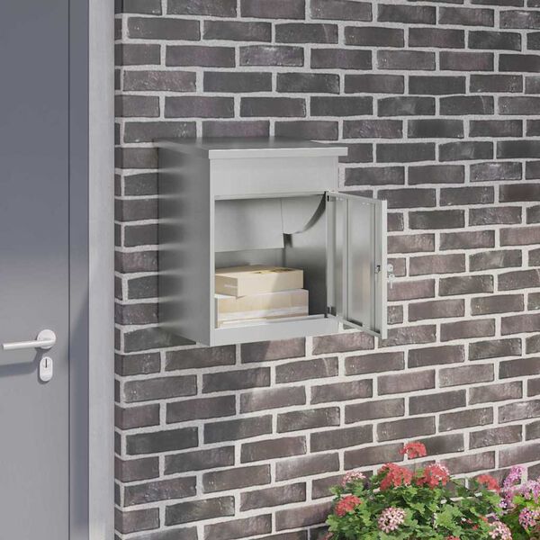 vidaXL Schr&aacute;nka na bal&iacute;ky Čern&aacute; 47.5 x 38 x 59 cm Pozinkovan&aacute; ocel