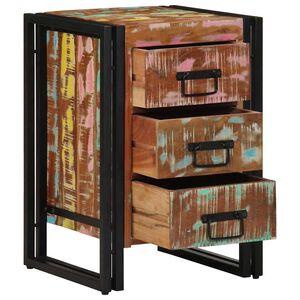 vidaXL Noční skříňka 40 x 40 x 59 cm Masivní obnovované dřevo