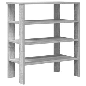 vidaXL Botn&iacute;k &scaron;ed&yacute; sonoma 61x32x70 cm kompozitn&iacute; dřevo