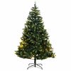 vidaXL Uměl&yacute; skl&aacute;pěc&iacute; v&aacute;nočn&iacute; stromek se 150 LED diodami 120 cm