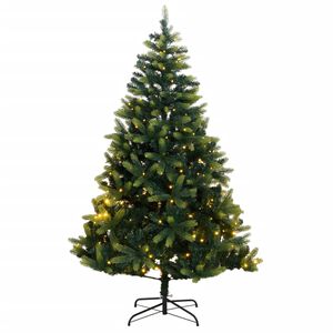 vidaXL Uměl&yacute; skl&aacute;pěc&iacute; v&aacute;nočn&iacute; stromek se 150 LED diodami 120 cm