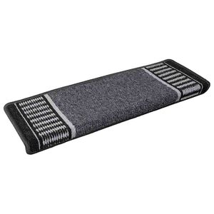 vidaXL Samolepic&iacute; schodov&eacute; rohože 15 ks 65 x 21 x 4 cm Non-Slip